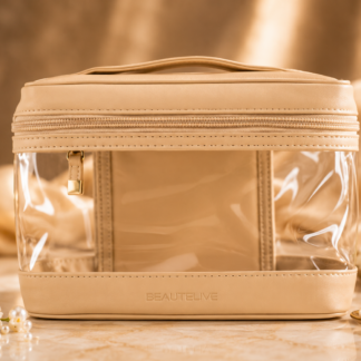 Trousse beauté Premium Nude Transparente